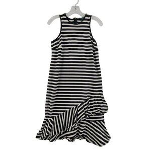 Lauren Ralph Lauren Women's Casaul Sleeveless Midi Dress Striped Size S